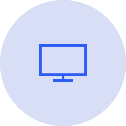 webinar or video icon